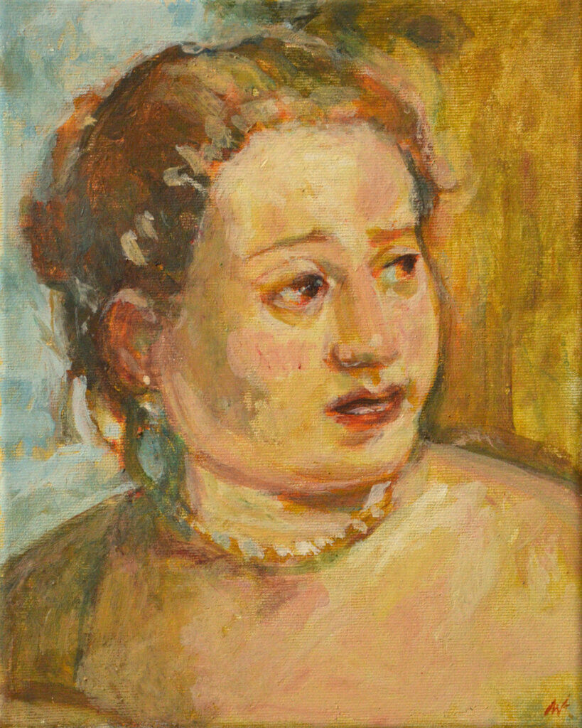O.T. (Veronese) | 2020 | Eitempera auf Leinwand | 30 x 24 cm