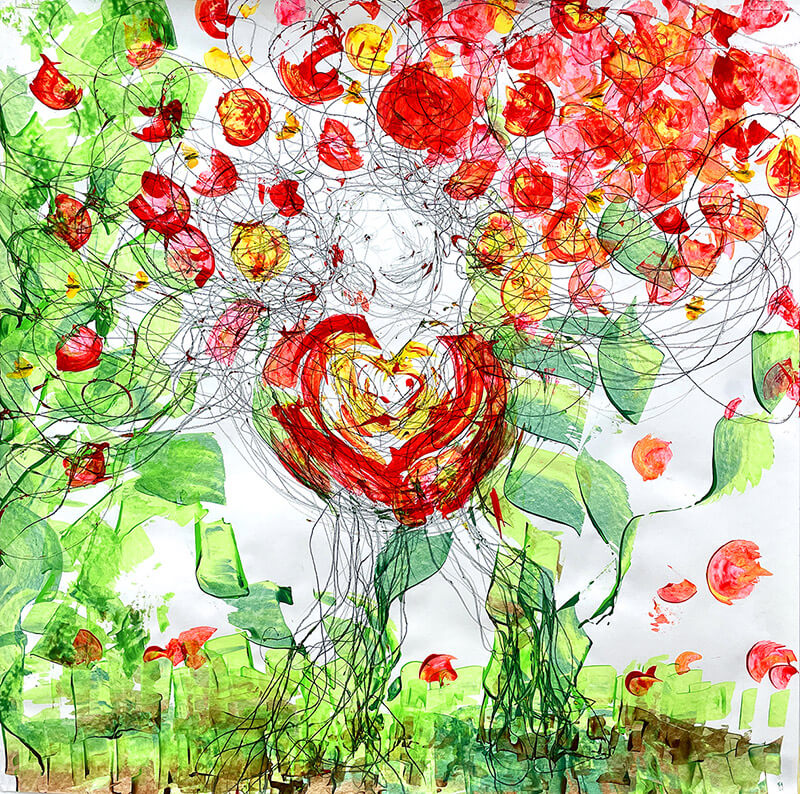 Sabine Lemke Meditation und Kunst